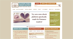 Desktop Screenshot of mchenrylibrary.org